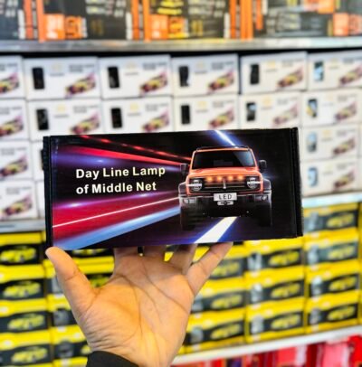 4 Pieces Car Grill Led Lights GMC,Daytime Running Lights 12 Volt For Cars, SUV, Trucks