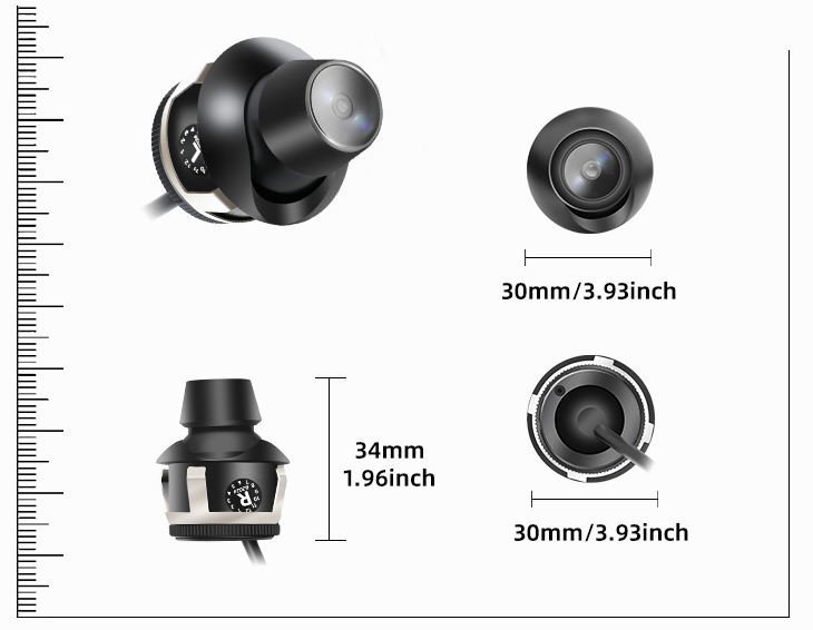 2Pcs Angel Wing Rearview Mirror Light, Welcome Door Carpet Projection Moving Lamp Universal - Image 4