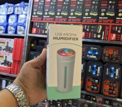 Car Air Humidifier Portable 300ML USB Type C Diffuser Mist Maker for Car,Home Bedroom with RGB LED Colorful Lights