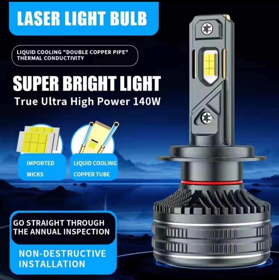 HAWK V80 Pro 1500 WATT LED Headlight Bulbs - Fog Light LED Bulbs IP68 Water Proof (2-Pack ) With 1 year, One time Replacement Warranty each side - Image 8