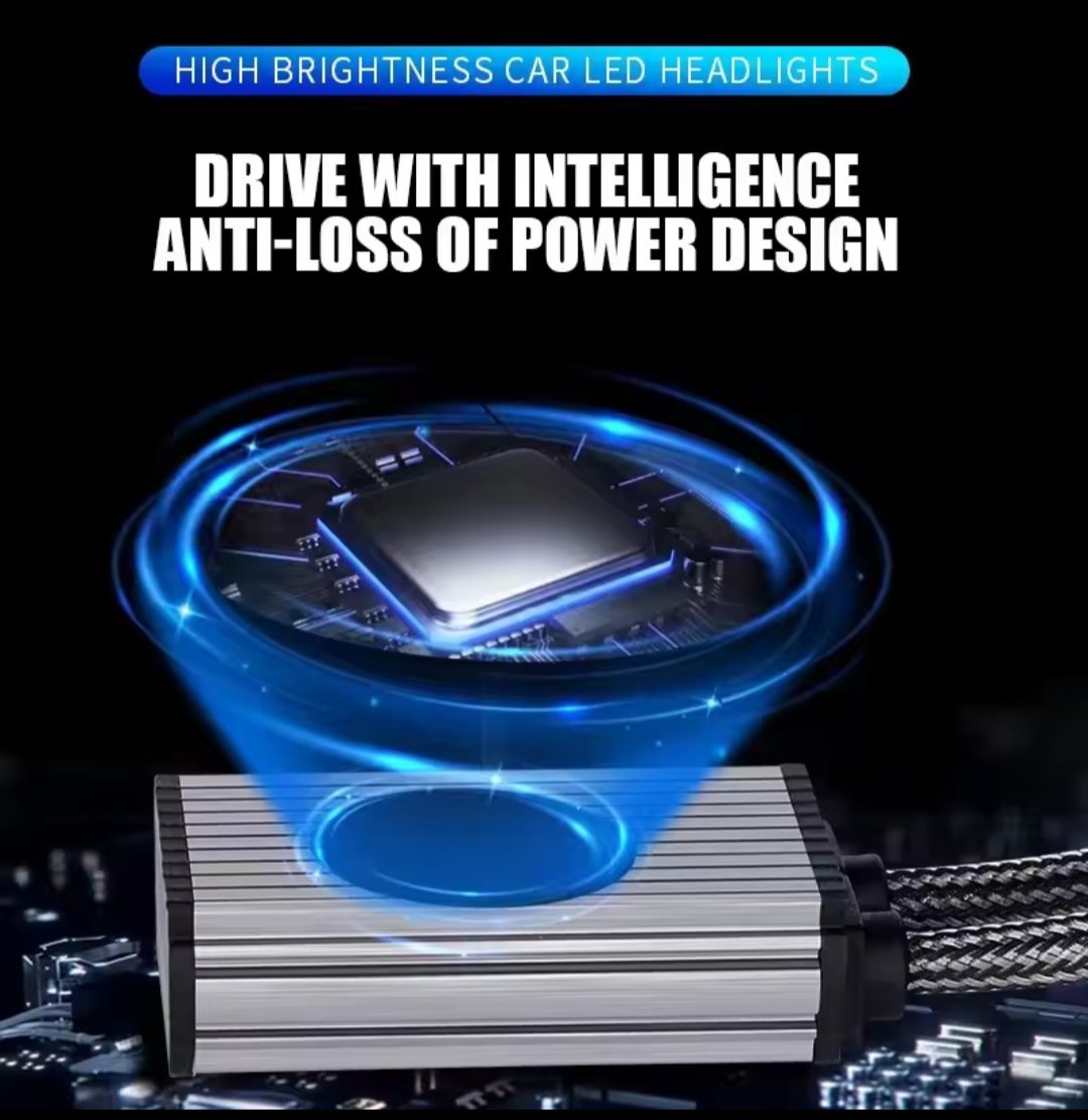 HAWK V80 Pro 1500 WATT LED Headlight Bulbs - Fog Light LED Bulbs IP68 Water Proof (2-Pack ) With 1 year, One time Replacement Warranty each side - Image 10