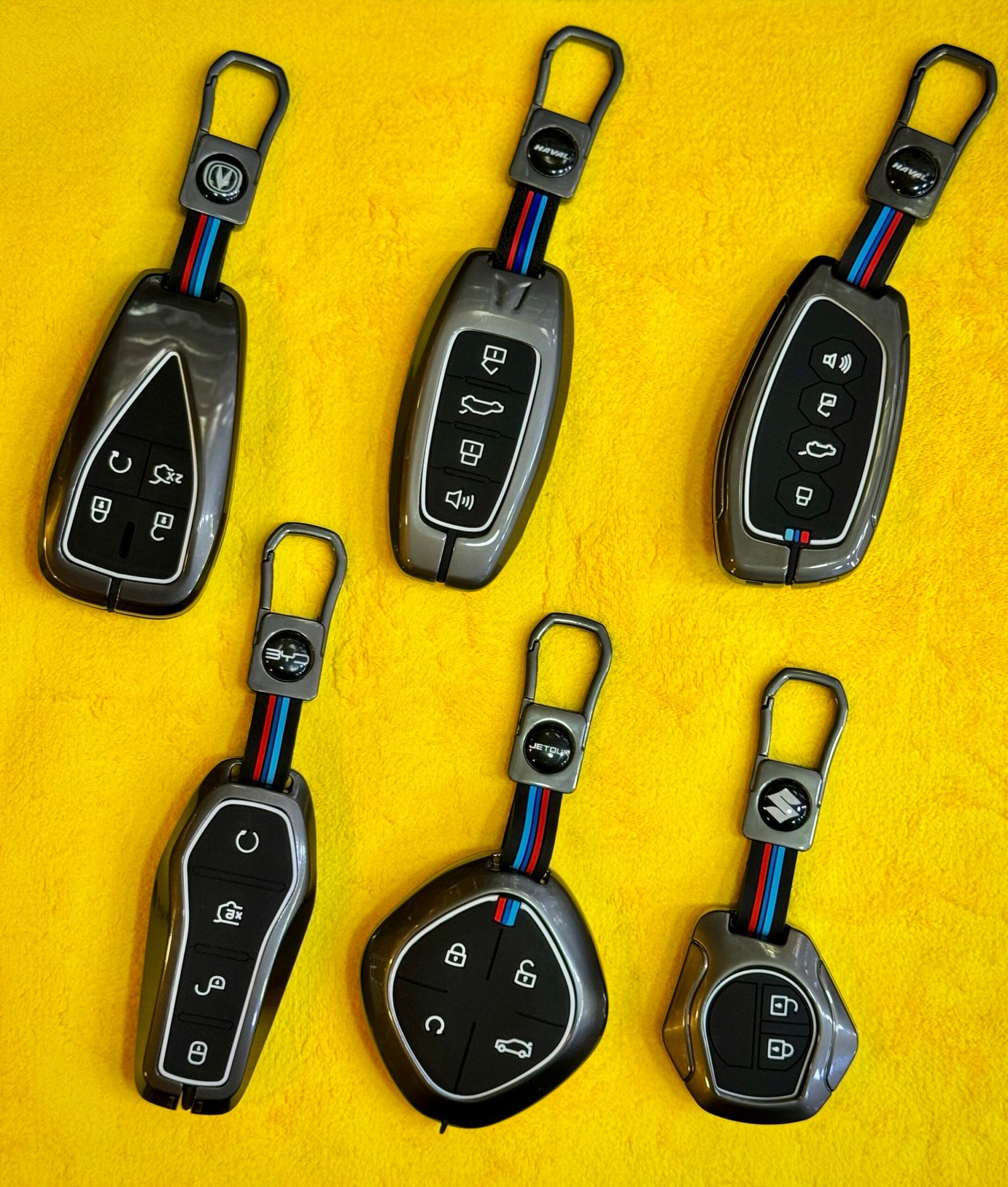 Metal Silicon Key Cover (BMW STYLE) imported for different Car Models in Pakistan, Stylish and Premium Quality with Easy and Perfect Fitting.